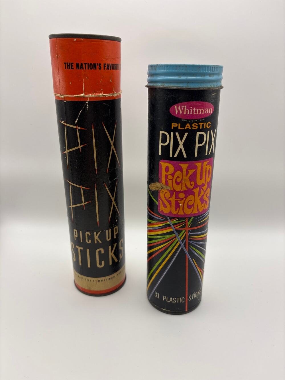 Vintage Pix Pix Pick Up Sticks Game Whitman Publishing Co. 1937 Plastic Set 1968